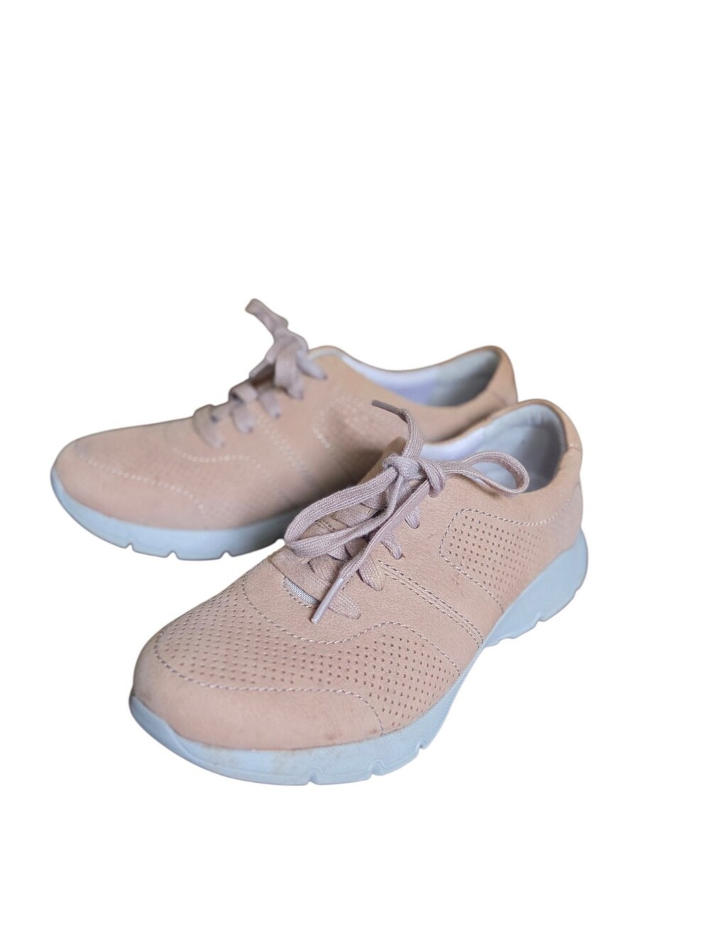 Dansko Tan Leather Walking Sneakers Comfort Lace Up Shoes EU 38 US 7.5
